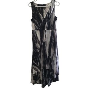 Simply Vera Vera Wang Black and White High Low Dress